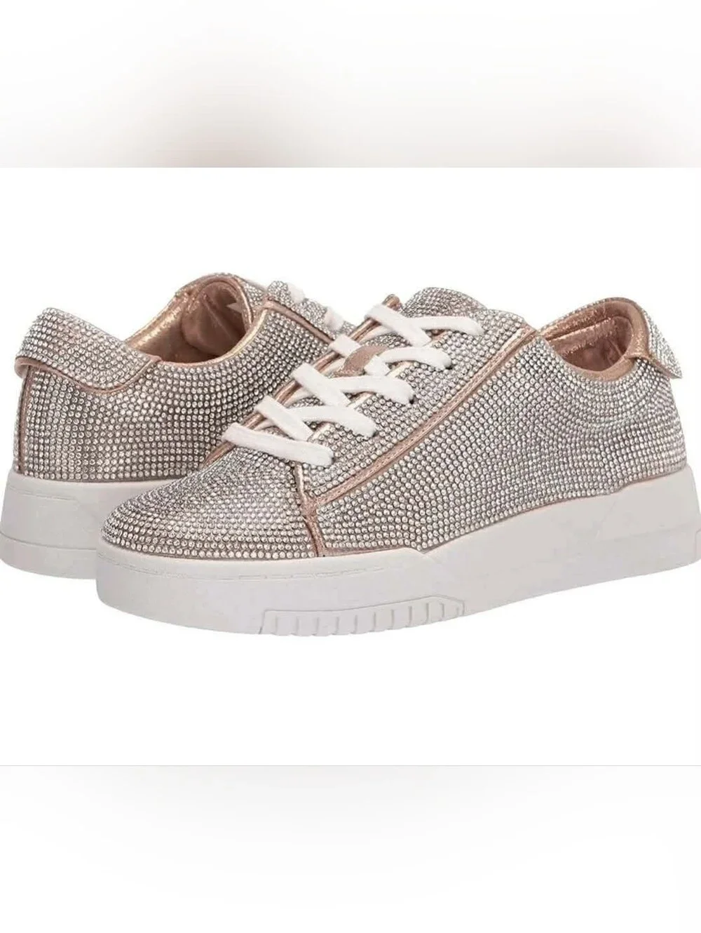 Jessica Simpson Women's champane shimmer sand shoes Size 6M